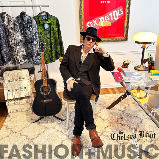 Fashion+Music featuring Manchester’s own guitar hero Mick Rossi