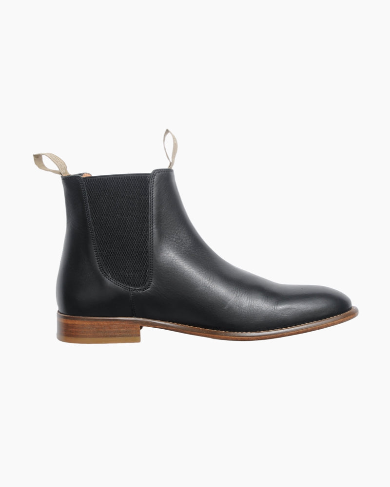 Men's Original Chelsea Boot | Black Leather